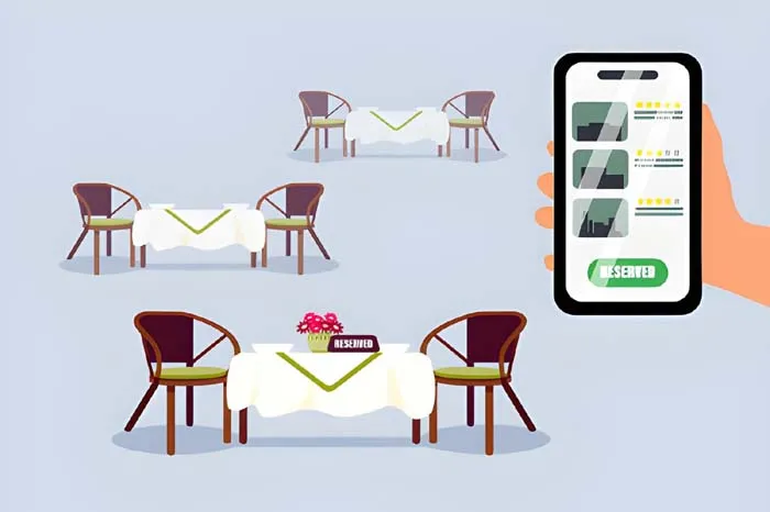 reduce restaurant no-shows through online reservation system in Australia